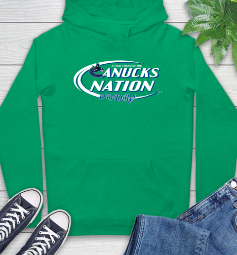 NHL A True Friend Of The Vancouver Canucks Dilly Dilly Hockey Sports Hoodie 8