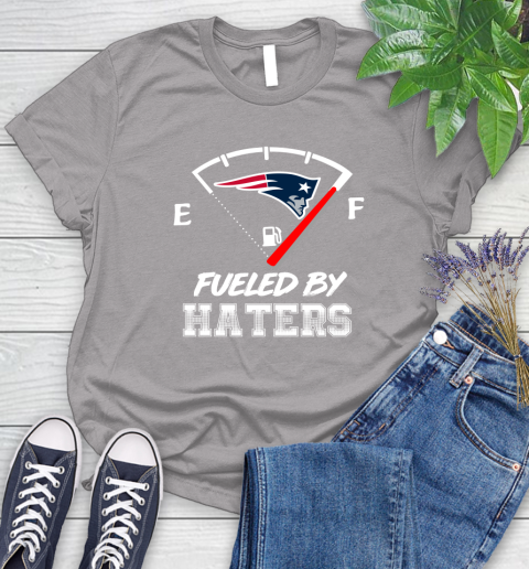 New England Patriots NFL Football Fueled By Haters Sports Women's T-Shirt 5