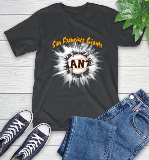 San Francisco Giants MLB Baseball Adoring Fan Rip Sports T-Shirt