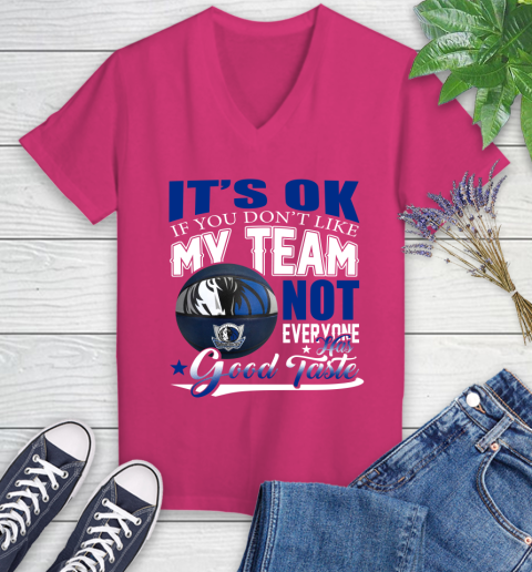 Pink dallas mavericks shirt on sale