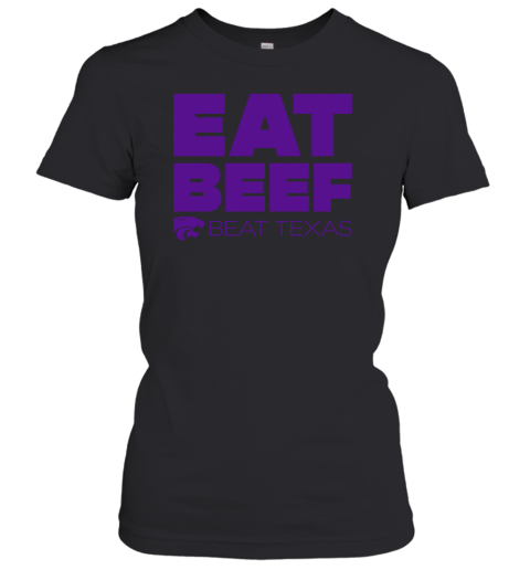 Eat Beef Beat Texas Women's T-Shirt