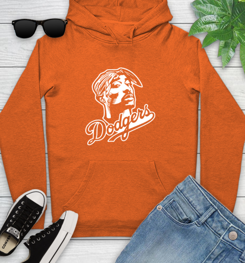 Tupac Dodgers Youth Hoodie 4