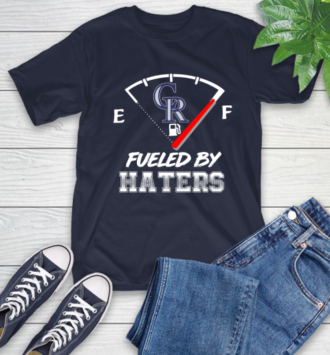 Colorado Rockies MLB Baseball Fueled By Haters Sports T-Shirt 3