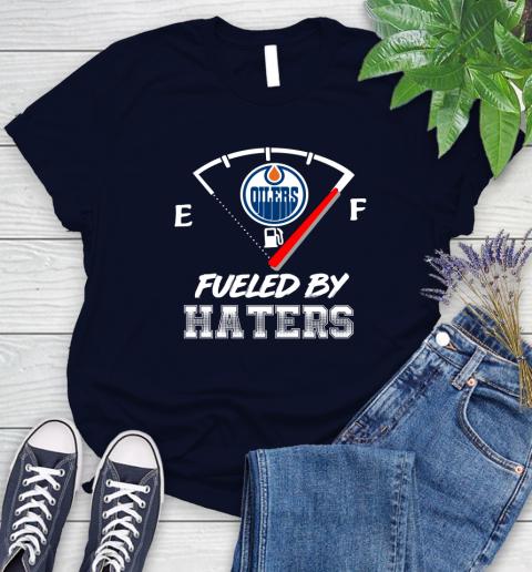 Edmonton Oilers NHL Hockey Fueled By Haters Sports Women's T-Shirt 2