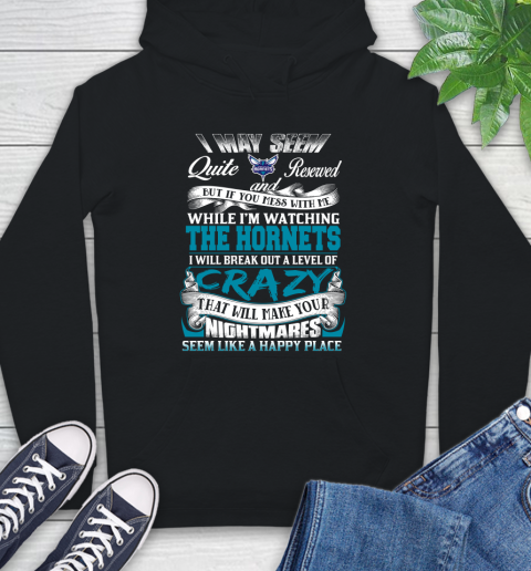 Charlotte Hornets NBA Basketball Don't Mess With Me While I'm Watching My Team Hoodie