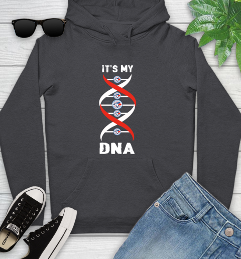 Toronto Blue Jays MLB Baseball It's My DNA Sports Youth Hoodie 8