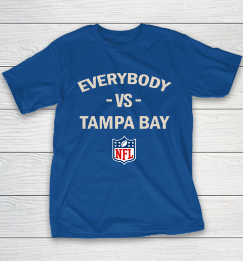 Everybody Vs Tampa Bay NFL Youth T-Shirt 13
