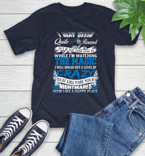 Orlando Magic NBA Basketball Don't Mess With Me While I'm Watching My Team T-Shirt 3