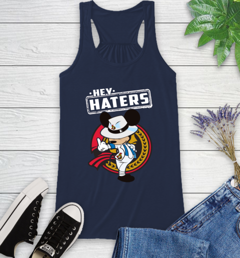NHL Hey Haters Mickey Hockey Sports Ottawa Senators Racerback Tank 9