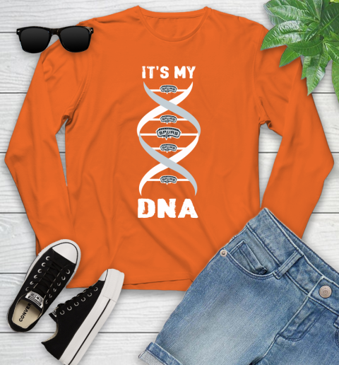 San Antonio Spurs NBA Basketball It's My DNA Sports Youth Long Sleeve 3