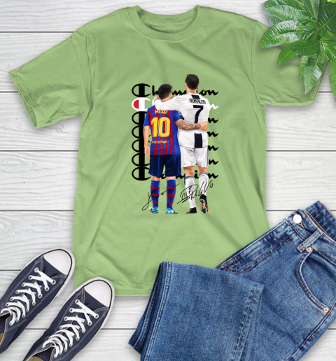 Champion Ronaldo and Messi Signatures T-Shirt 21