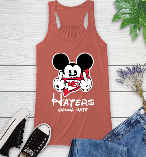NFL Kansas City Chiefs Haters Gonna Hate Mickey Mouse Disney Football T Shirt_000 Racerback Tank 3