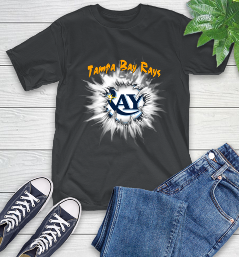 Tampa Bay Rays MLB Baseball Adoring Fan Rip Sports T-Shirt