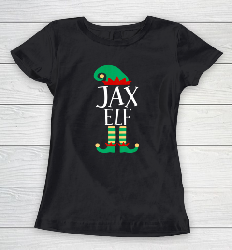 The Jax Elf Funny Family Matching Christmas Pajamas Women's T-Shirt