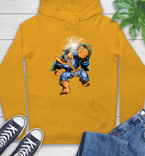 Carolina Panthers NFL Football Thanos Avengers Infinity War Marvel Hoodie 2