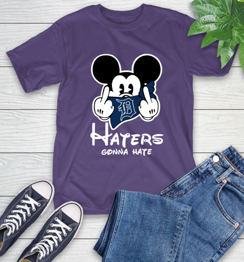 MLB Detroit Tigers Gonna Hate Mickey Mouse Disney Baseball T Shirt_000 T-Shirt 5
