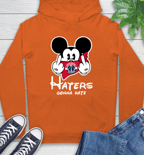 NBA Washington Wizards Haters Gonna Hate Mickey Mouse Disney Basketball T Shirt Hoodie 4