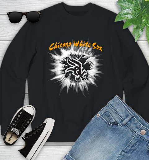 Chicago White Sox MLB Baseball Adoring Fan Rip Sports Youth Sweatshirt