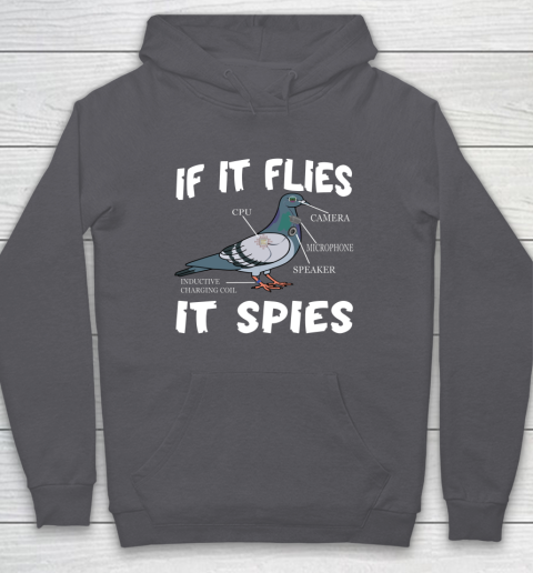Birds Are Not Real Shirt Funny Bird Spies Conspiracy Theory Birds Hoodie 12
