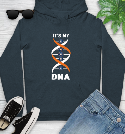 Houston Astros MLB Baseball It's My DNA Sports Youth Hoodie 10
