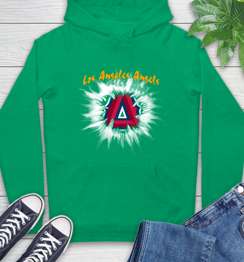 Los Angeles Angels MLB Baseball Adoring Fan Rip Sports Hoodie 8