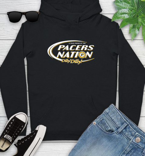NBA A True Friend Of The Indiana Pacers Dilly Dilly Basketball Sports Youth Hoodie