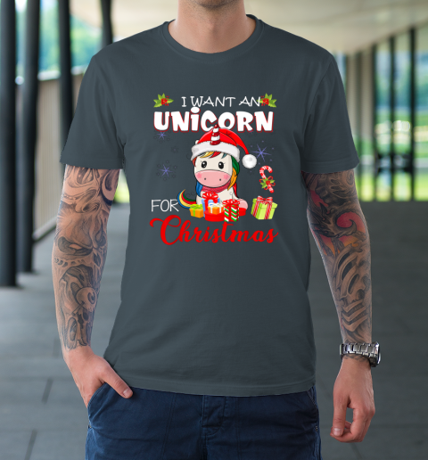Christmas Vacation Shirt I Want A Unicorn For Christmas Vacation For Unicorn Lover T Shirt