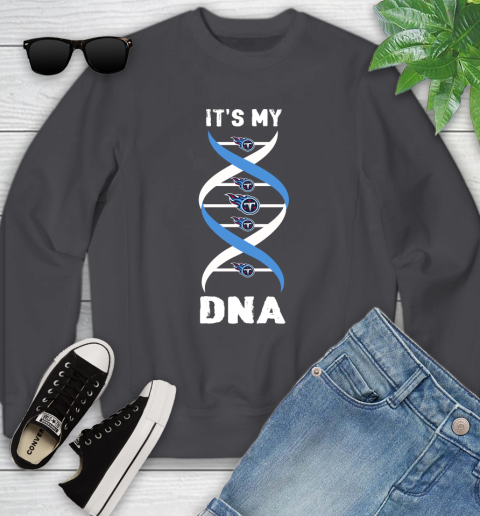 Tennessee Titans NFL Football It's My DNA Sports Youth Sweatshirt 5