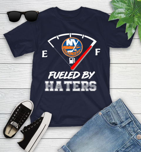 New York Islanders NHL Hockey Fueled By Haters Sports Youth T-Shirt 2