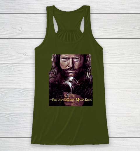 Great Maga King  THE RETURN OF THE GREAT MAGA KING Racerback Tank 2