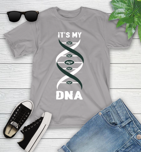 New York Jets NFL Football It's My DNA Sports (1) Youth T-Shirt 4