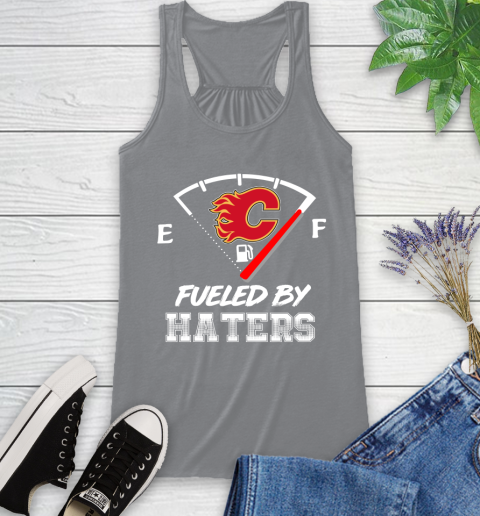 Calgary Flames NHL Hockey Fueled By Haters Sports Racerback Tank 4