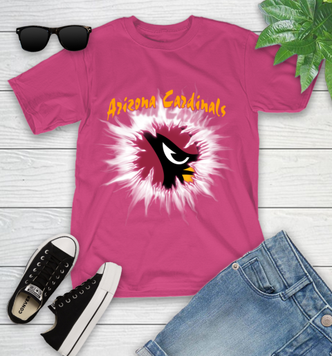 Arizona Cardinals NFL Football Adoring Fan Rip Sports Youth T-Shirt 11