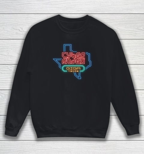 Cyber Rodeo Shirt Elon Musk Giga Texas Tesla Event Sweatshirt