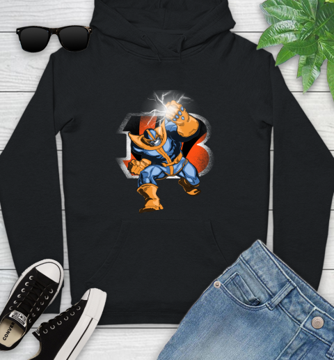 Cincinnati Bengals NFL Football Thanos Avengers Infinity War Marvel Youth Hoodie