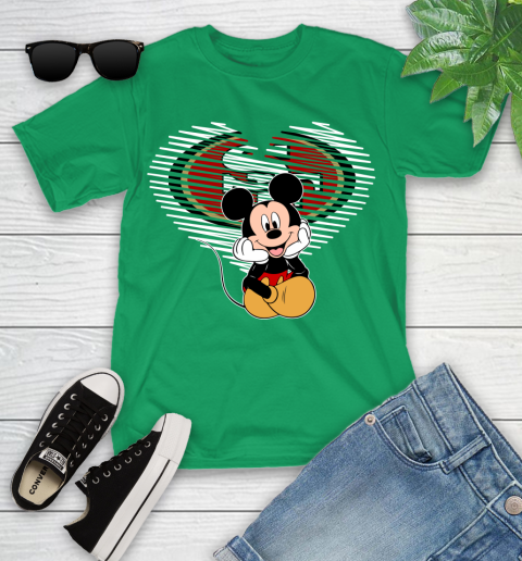 NFL San Francisco 49ers The Heart Mickey Mouse Disney Football T