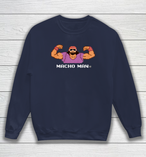 WWE Macho Man 8 Bit Sweatshirt 2