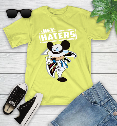NFL Hey Haters Mickey Football Sports Atlanta Falcons Youth T-Shirt 10