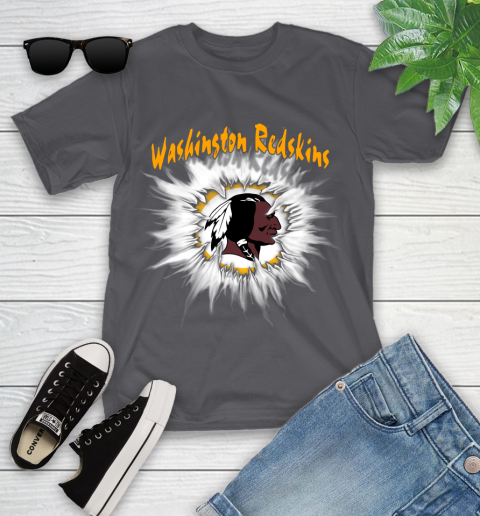 Washington Redskins NFL Football Adoring Fan Rip Sports Youth T-Shirt 6