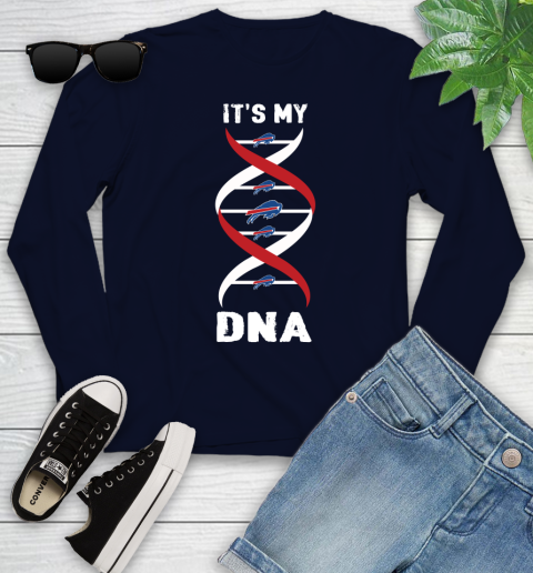 Buffalo Bills NFL Football It's My DNA Sports Youth Long Sleeve 2