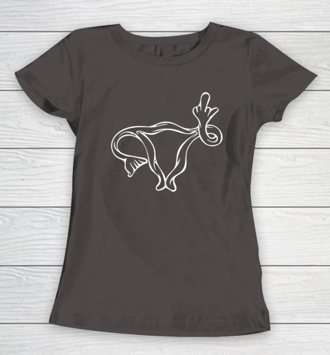 Middle Finger Uterus Women's T-Shirt 5