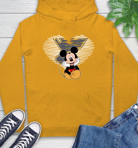 NHL St.Louis Blues The Heart Mickey Mouse Disney Hockey Hoodie 2