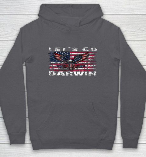 Let's go Darwin America Flag Eagle Hoodie 4