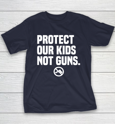 Wear Orange Protect Our Kids Not Guns Shirt End Gun Violence Youth T-Shirt 3