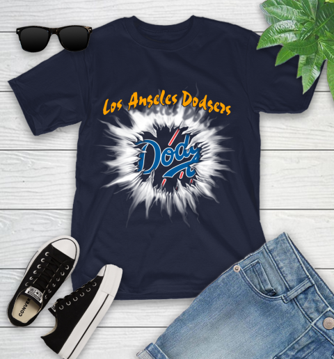 Los Angeles Dodgers MLB Baseball Adoring Fan Rip Sports Youth T-Shirt 2