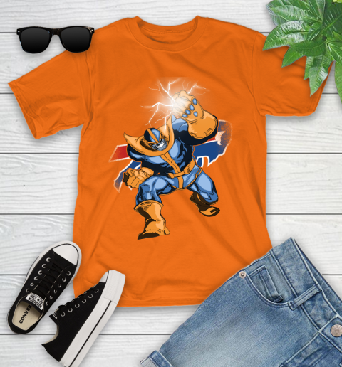 Buffalo Bills NFL Football Thanos Avengers Infinity War Marvel Youth T-Shirt 9
