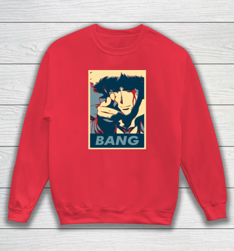 Bang Spike Spiegel Cowboy Bebop Sweatshirt Tee For Sports