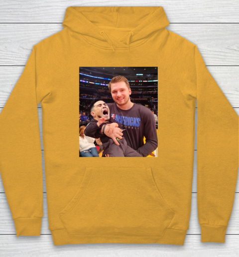 Luka Doncic Shirt Luka Doncic Holding Kevin Kno Baby Hoodie 2
