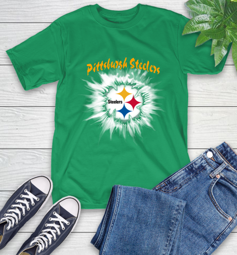 Pittsburgh Steelers NFL Football Adoring Fan Rip Sports T-Shirt 7