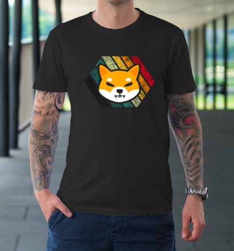 Retro Shiba Inu Hodler Shirt Shiba Inu Coin Cryptocurrency T-Shirt